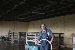 Cow care grooming and equipment used for ethical cow seva at Krishna Valley gaushala Australia
